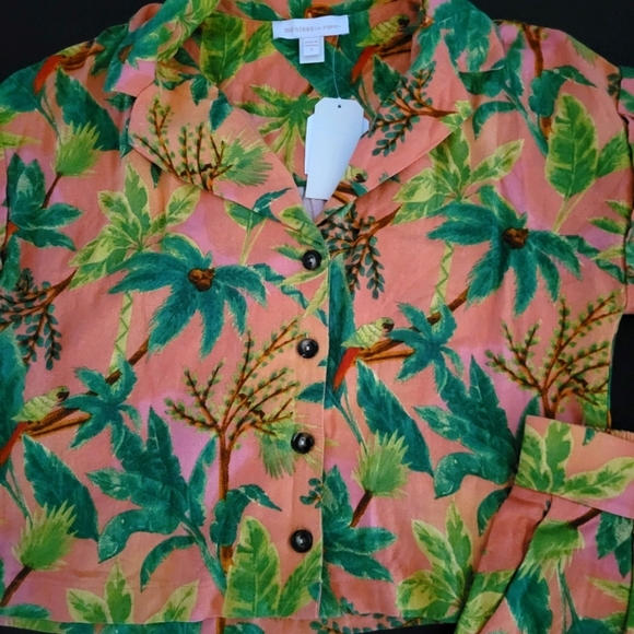 NWT Monteau Linen Blend 2-Piece Set - Picture 4 of 5